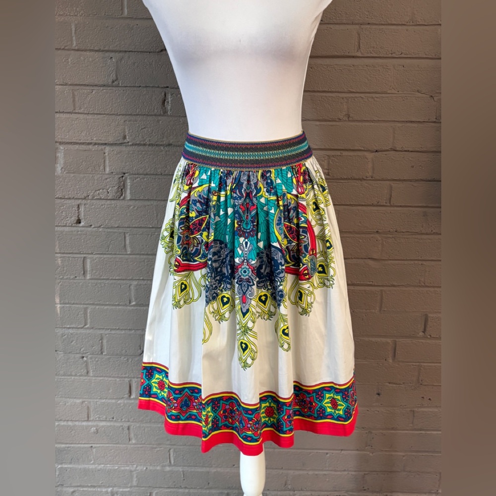 Flying Tomato  Boho Print full skirt S